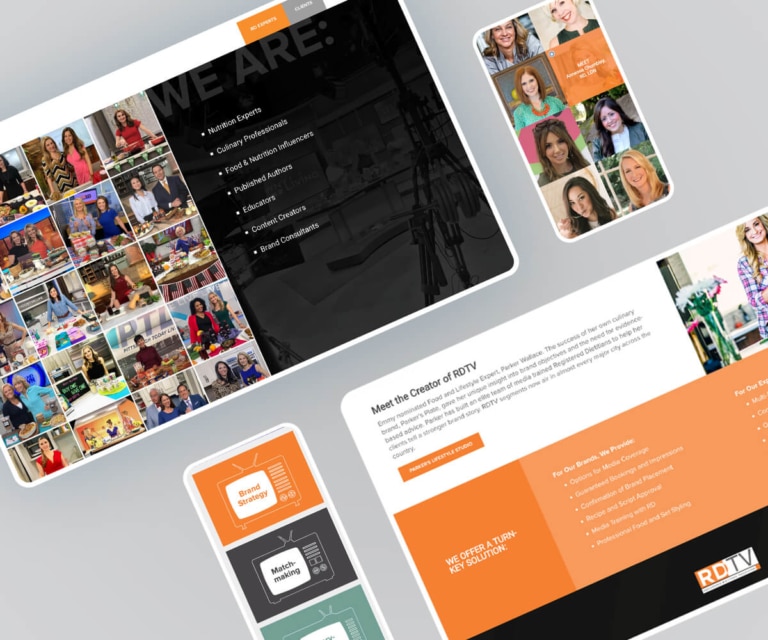 a view of RDTV's website